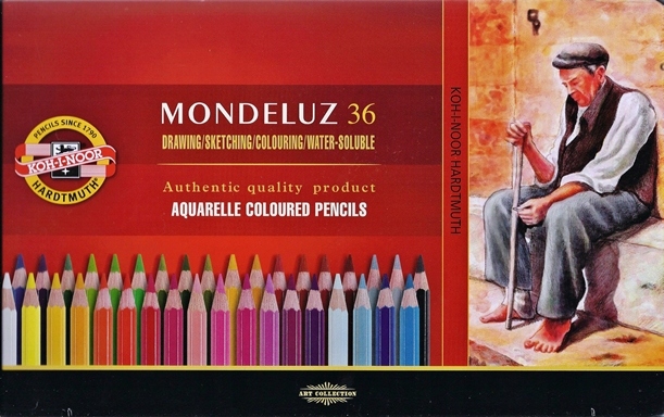 Kredki Akwarelowe Mondeluz 36 Kol. Koh-i-noor 3725