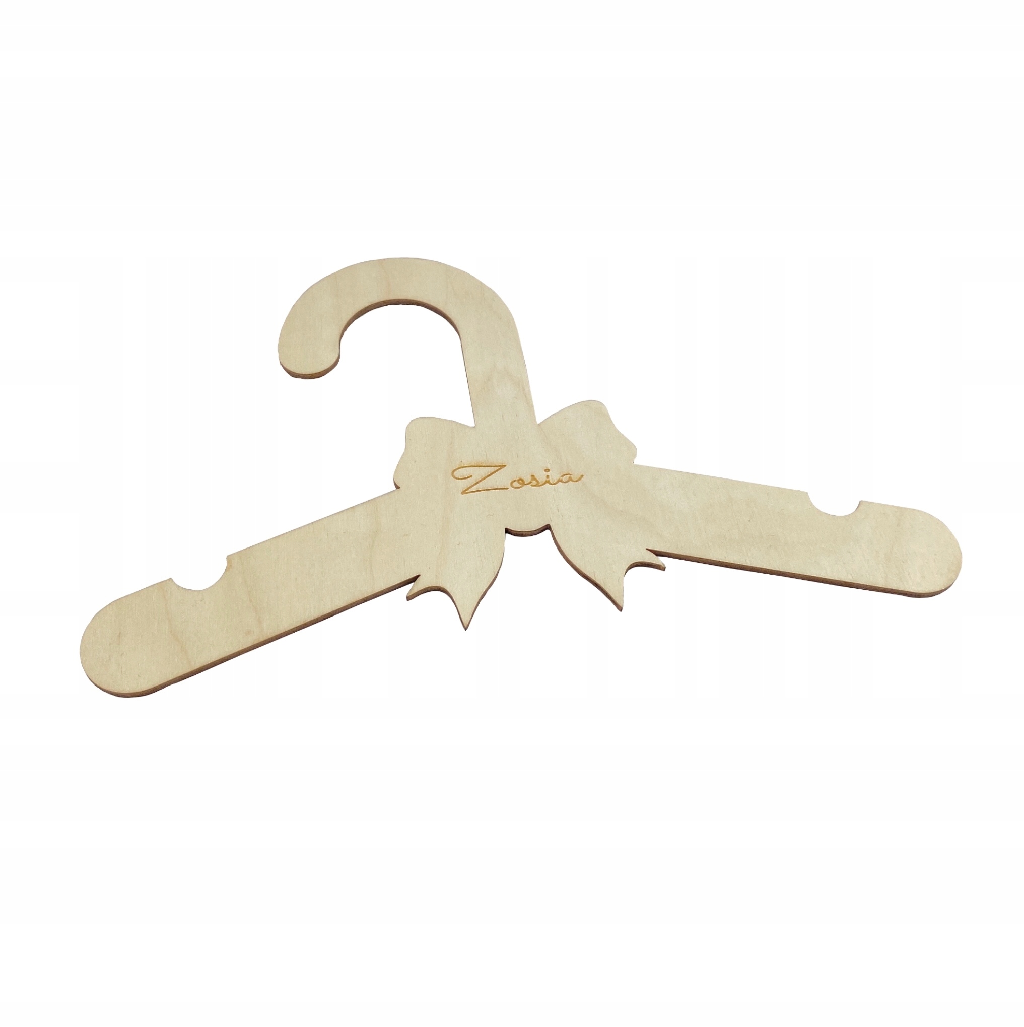 ДЕРЕВЯННЫЙ WIESZACZEK С ГРАВИРОВКОЙ ДЛЯ РЕБЕНКА