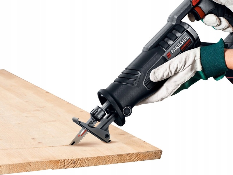 AKUMULATOROWA PIŁA SZABLASTA BEZPRZEWODOWA PARKSIDE PERFORMANCE LISI OGON Marka Parkside