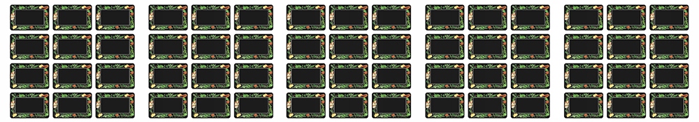 

Naklejki etykiety na przyprawy na słoiki 60+ pisak