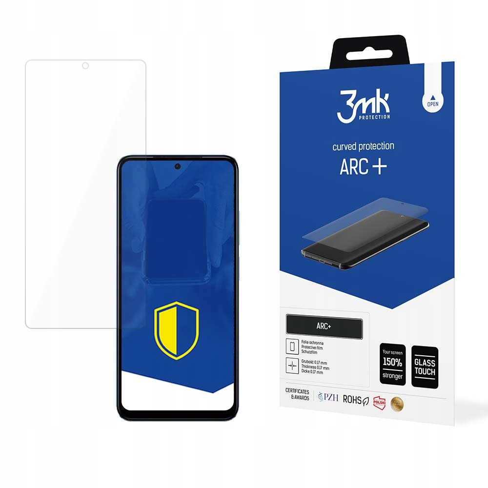 

2x Folia ochrona na Xiaomi Redmi Note 12s 3mk Arc+
