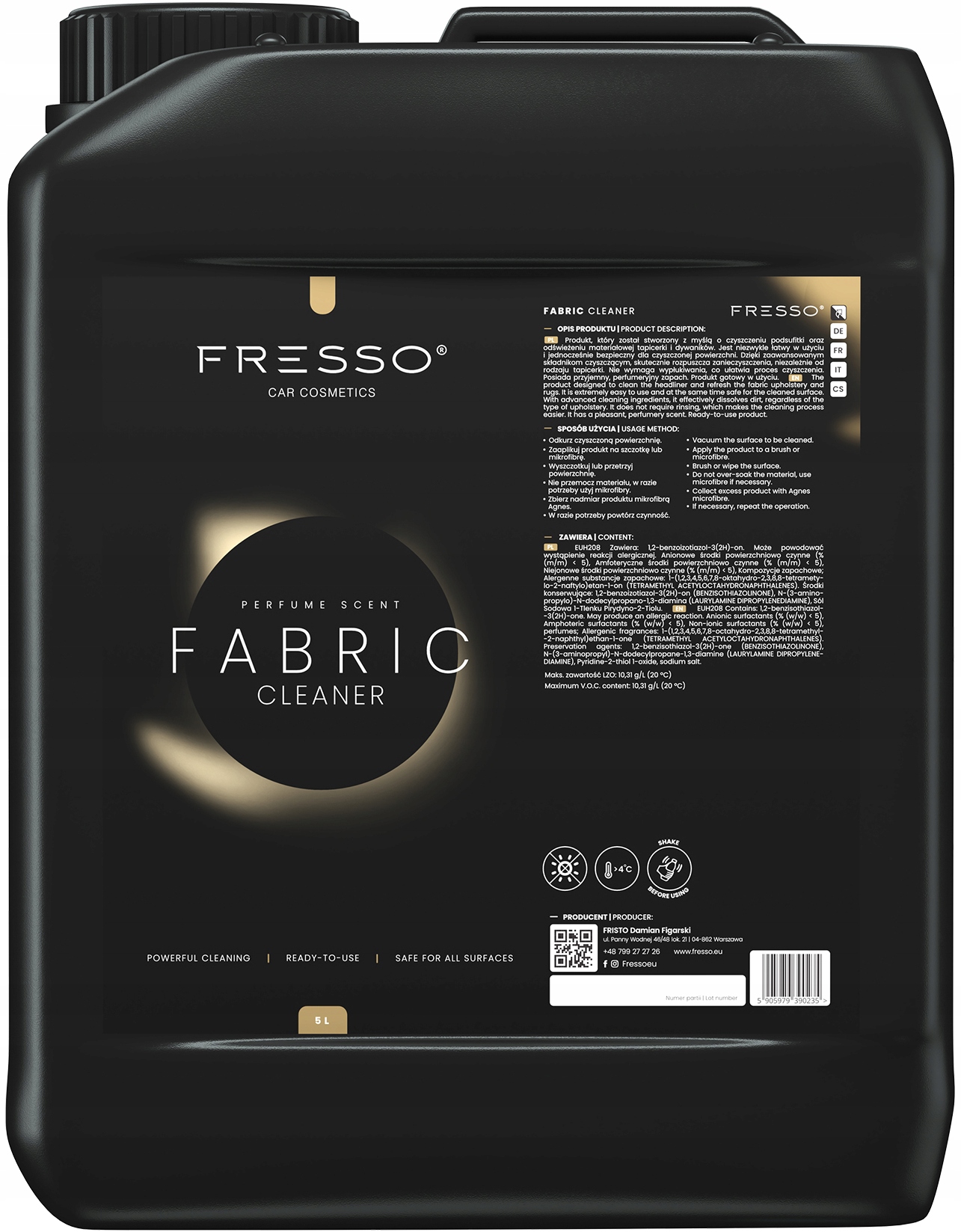 FRESSO FABRIC CLEANER