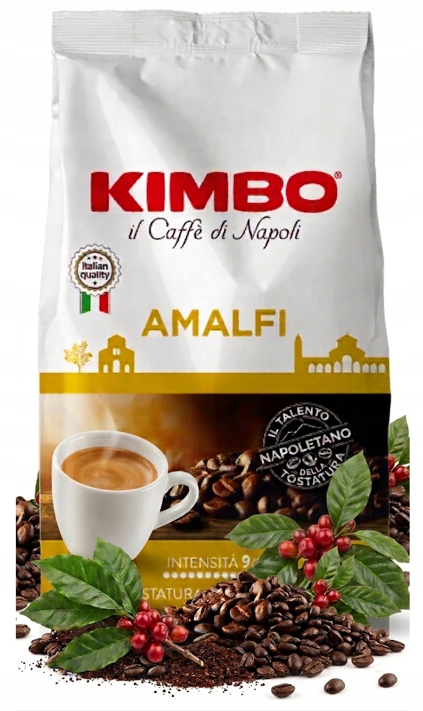 Kimbo Amalfi włoska kawa ziarnista do ekspresu 1kg