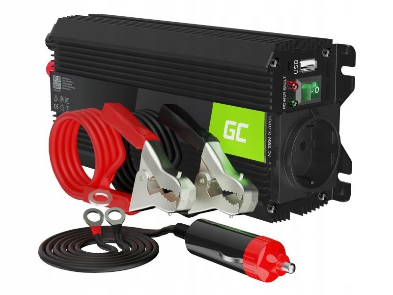 

Przetwornica Green Cell 24V/230V 500W/1000W