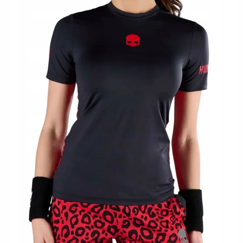 Tričko Hydrogen Panther Tech Tee Women Black/red S