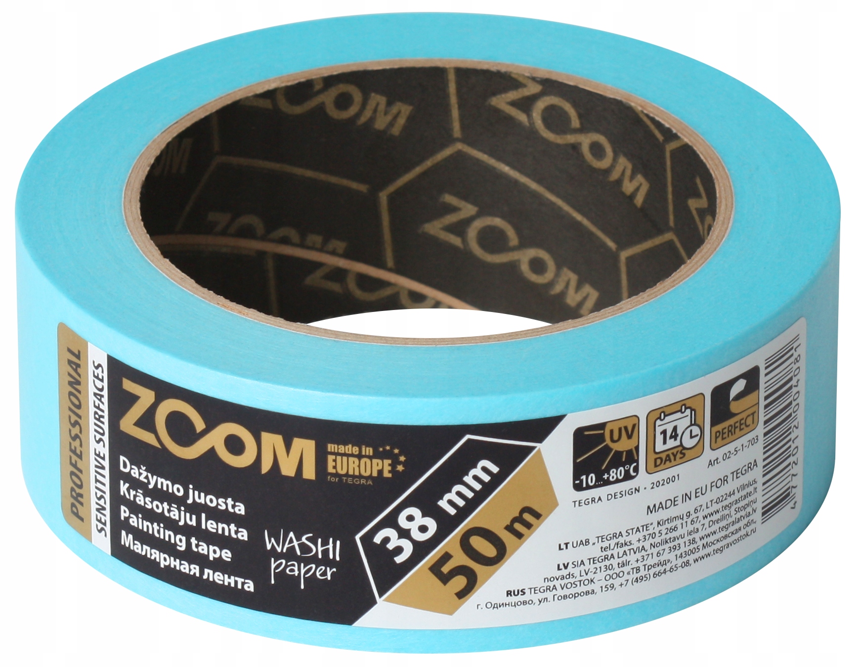 

Taśma malarska Washi 38 mm x 50m japoński papier
