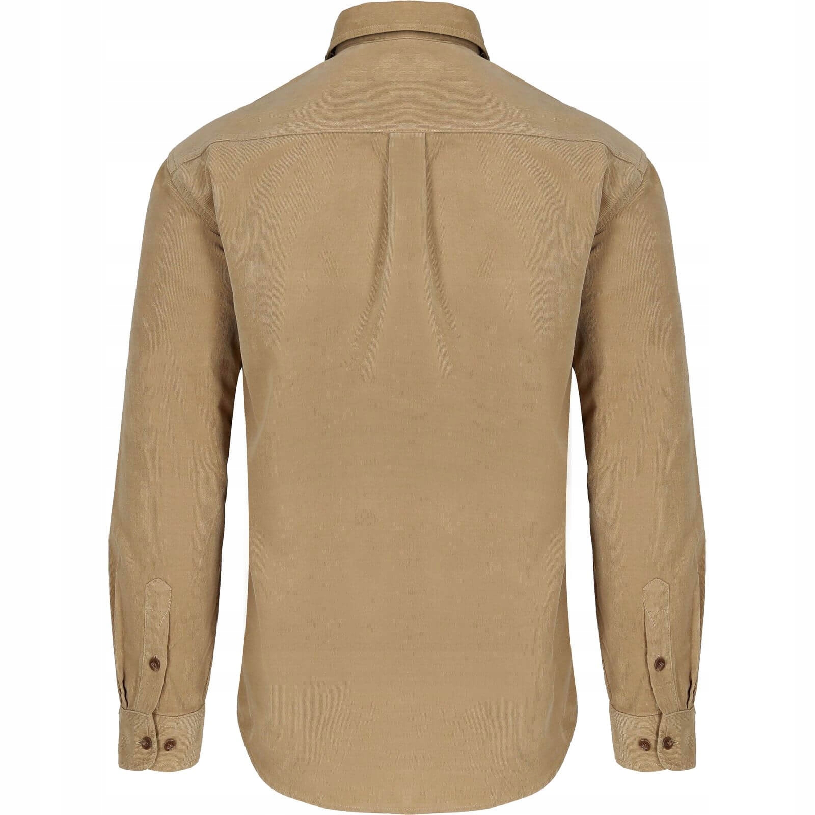 męska koszula sztruksowa beżowa L_klatka_124 Rozmiar L