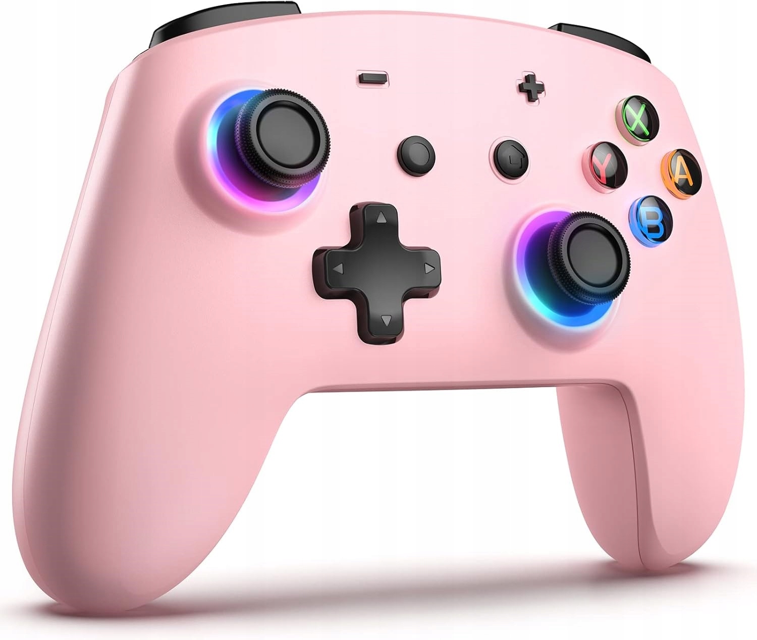 Kontroler Bezprzewodowy Pro Kompatybilne Z Nintendo Switch Oled Led Rgb