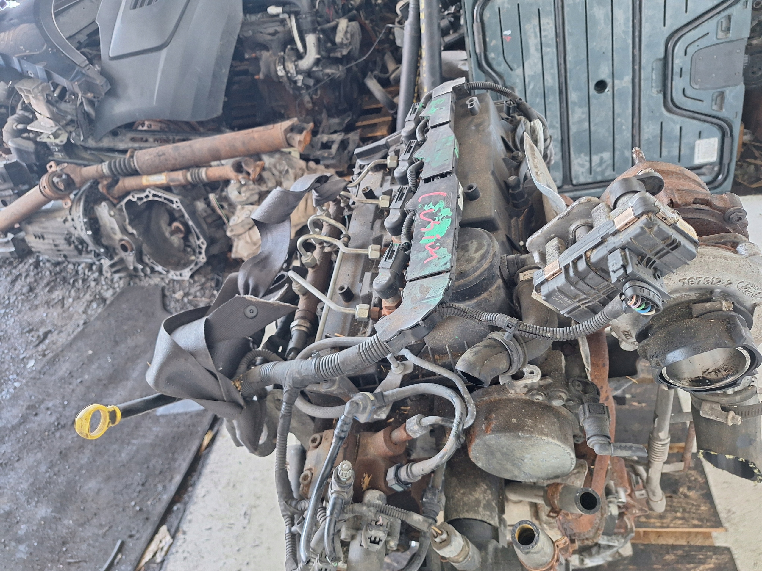 FORD TRANSIT CUSTOM 12-17 engine 2.2 TDCI 100KM FWD DRFF EURO 5