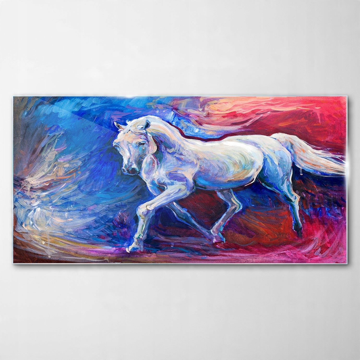 

Hartowany Obraz Szklany Koń Zwierzę Sztuka 120x60