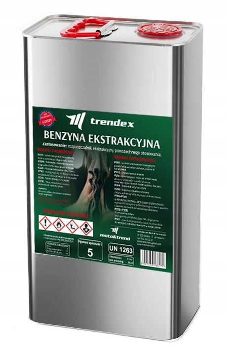 

Benzyna Ekstrakcyjna 5L Premium Niskoaromatyczna