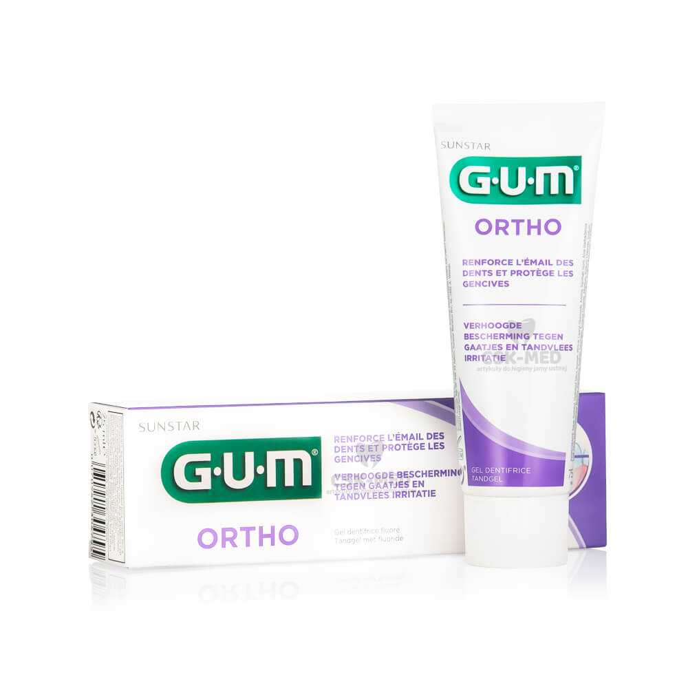 

Gum Ortho Pasta Do Zębów, Aparatów Ortodontycznych