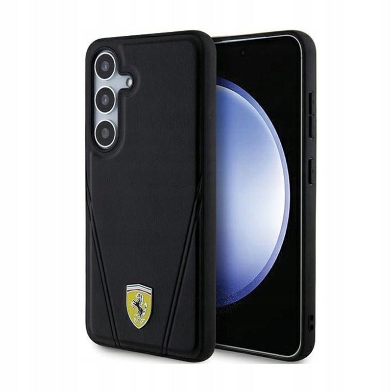 Ferrari MagSafe – Pouzdro pro Samsung Galaxy S24 (černé)