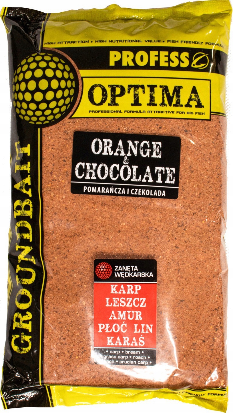Zanęta Profess Optima 1kg Pomarańcza I Czekolada