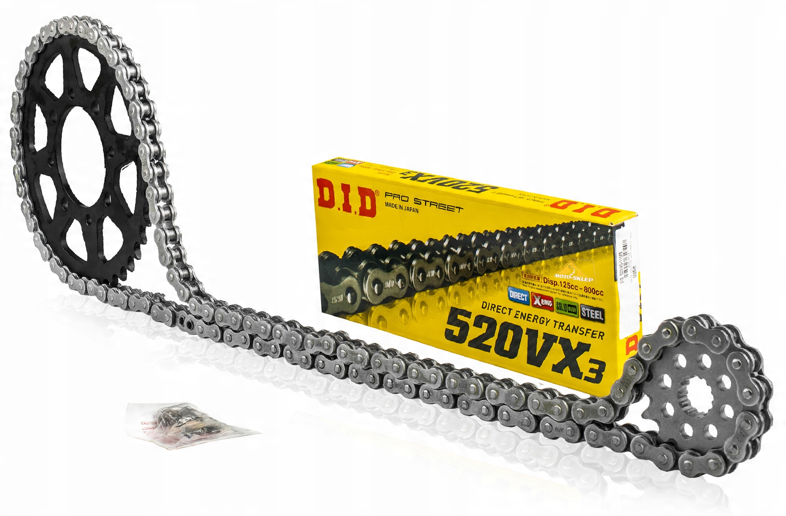 

Zestaw napęd-owy Kawasaki ER6-N ER6-F DiD Moc+