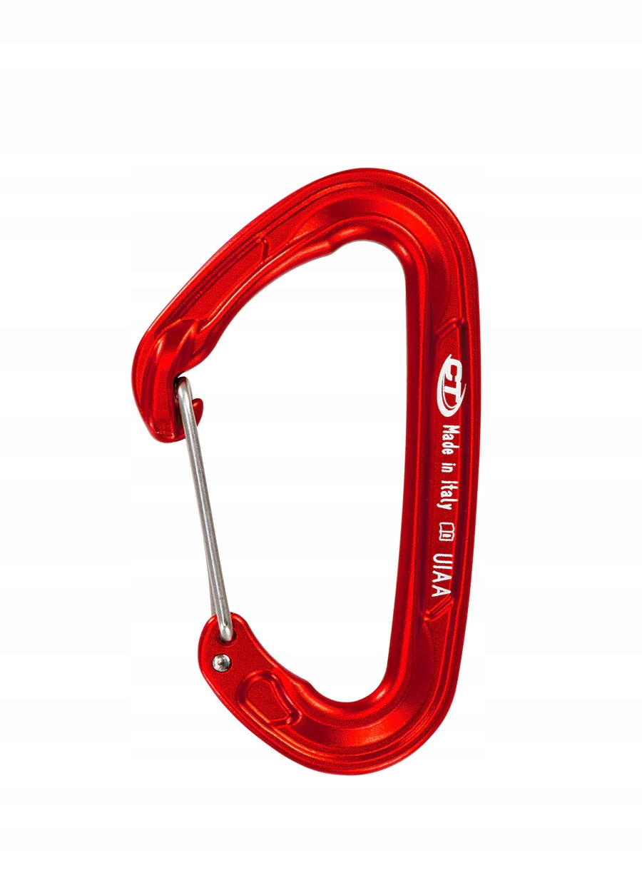 Karabinek Fly-Weight Evo red
