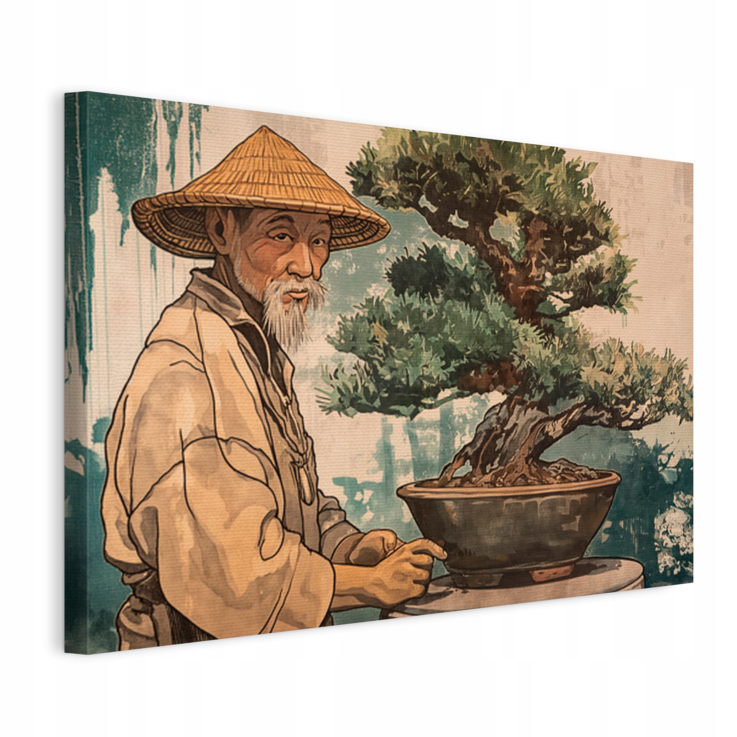 Obraz na plátně Starý bonsajový klobouk do obývacího pokoje Ložnice 60x40