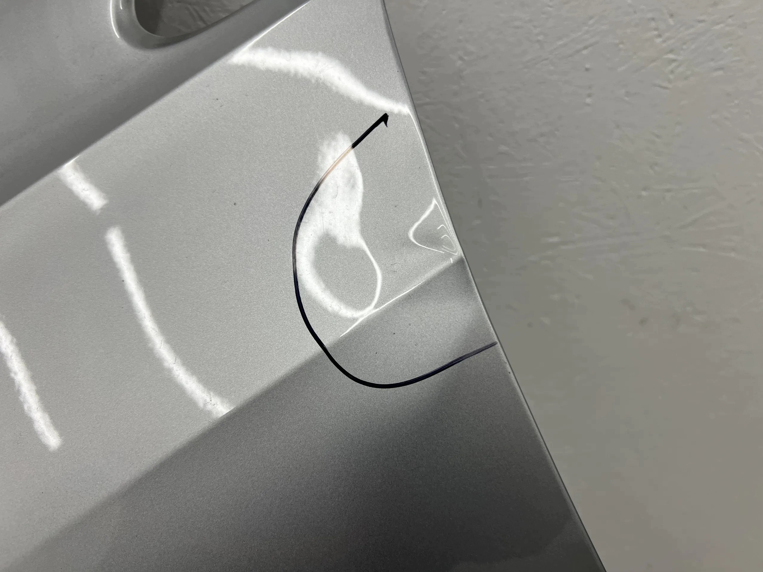 VOLKSWAGEN VW GOLF VIII 8 5H fender left front front LA7W ORY paint