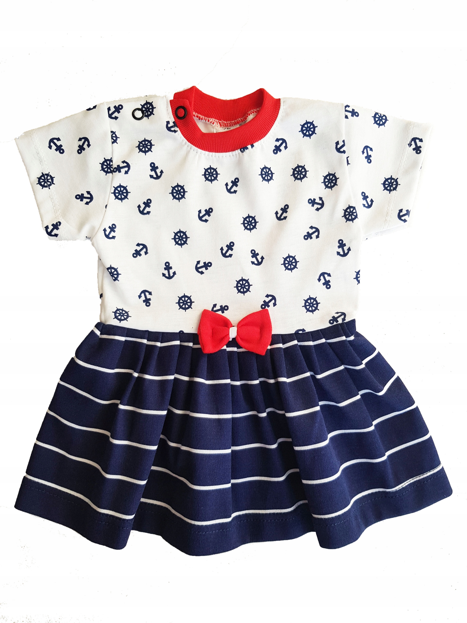 

Sukienka Lato Wakacje Dziewczynka Bawełna r.98