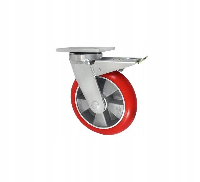 Hliníkovo-polyuretanové kolo pro torzní zatížení, brzda S200