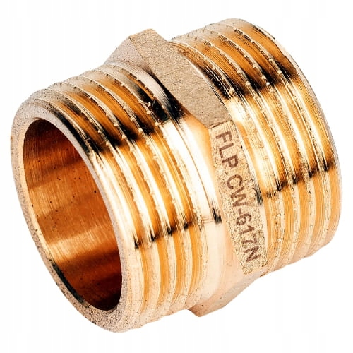 

Nypel mosiężny 1/2"