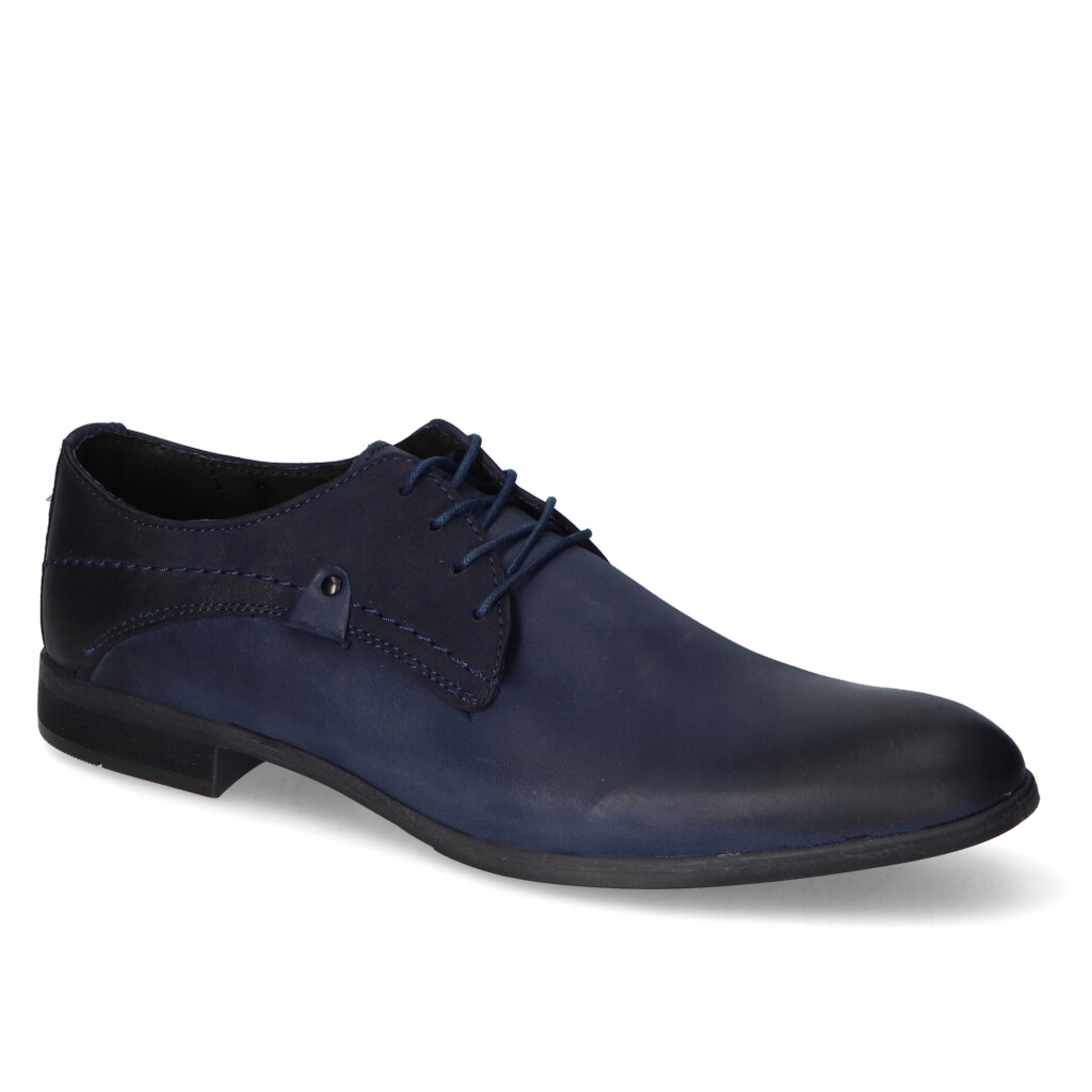 Pantofle Polbut Pánské C-3 Tmavě modré nubukové 39