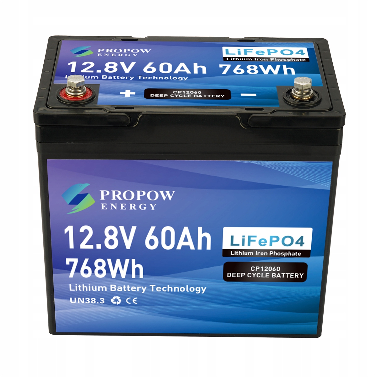 Propow Energy Akumulátor LiFePO4 12V 60Ah CP120060, IP67, Bms, Bt [fv Dph]