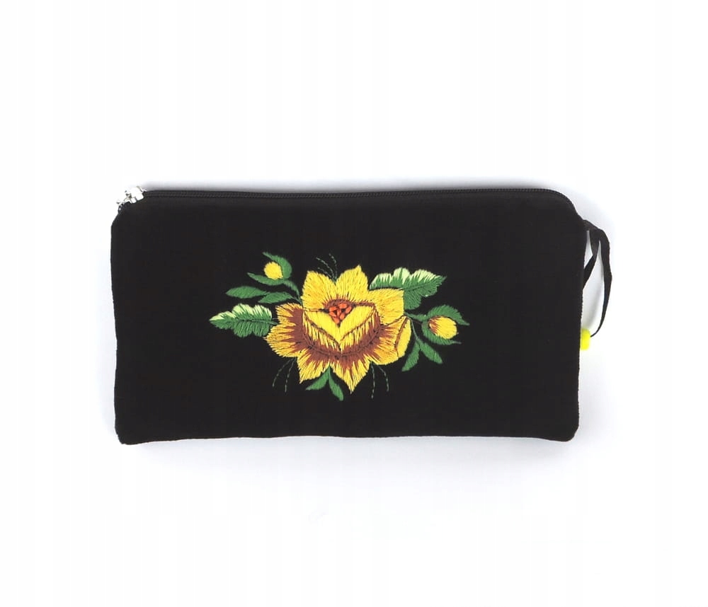 

Etui Na Telefon Folk haft łowicki (żółta róża)