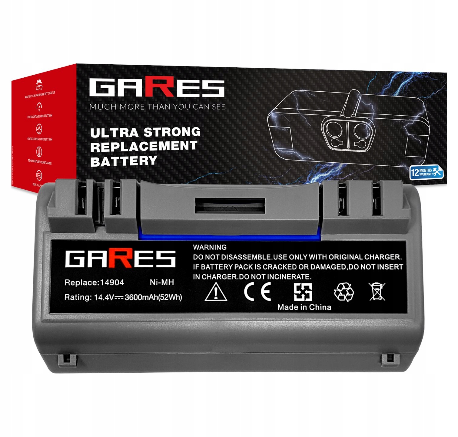 Akumulátorová batéria pre Irobot Scooba 300 350 380 14,4V 3,6Ah