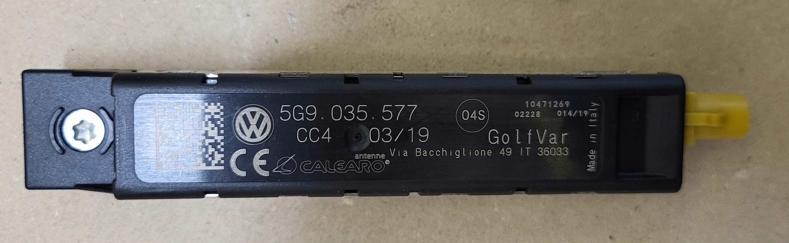 amplifier ANTENY module aerial VW GOLF VII 7 KOMBI VARIANT OE