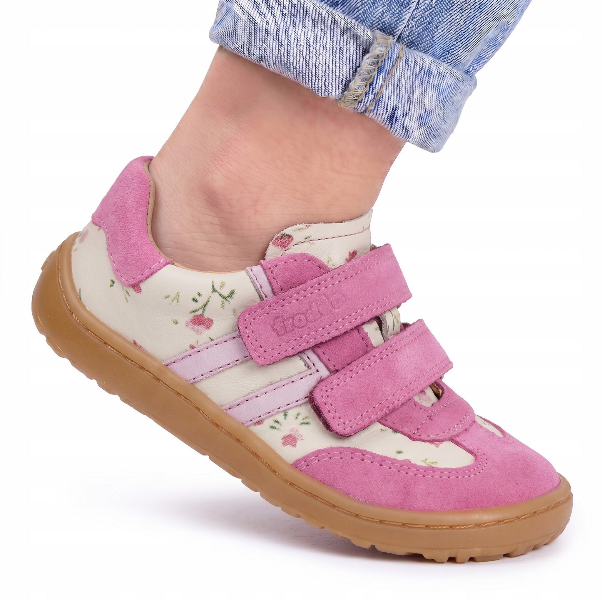Buty Dziecięce Barefoot dla dzieci Froddo G3130292 do Przedszkola rzepy 25