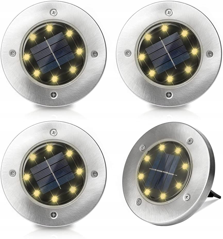

Lampa Solarna Led Ogrodowa Solarne Lampki 4 szt