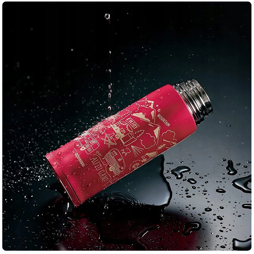 Termos do kawy herbaty ZOJIRUSHI SJ-JS czerwony 1L dla niej dla niego Maksymalne utrzymanie ciepła powyżej 24 h