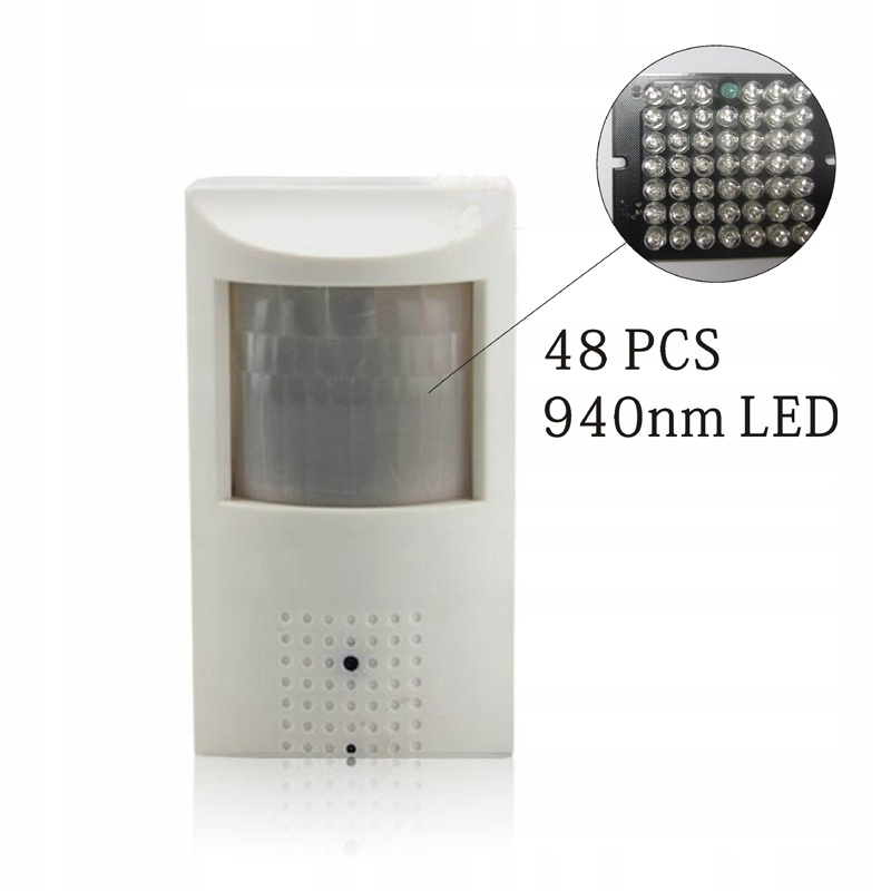 Mini Kamera IP ukryta w czujce ruchu 2Mpx Onvif Model IP919