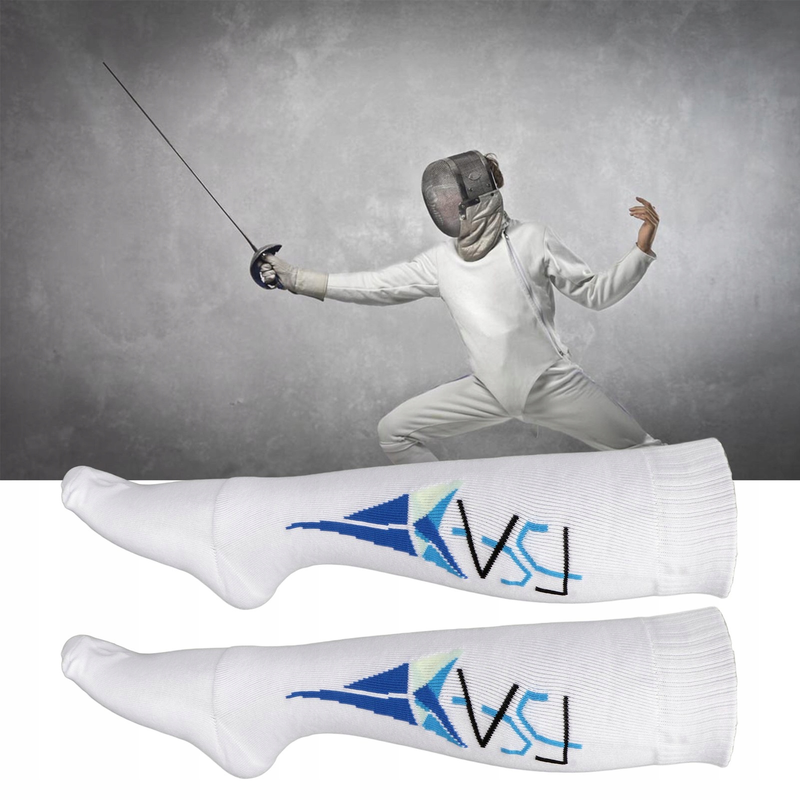 Fencing socks Sweat-wicking unisex Model 2719230011413