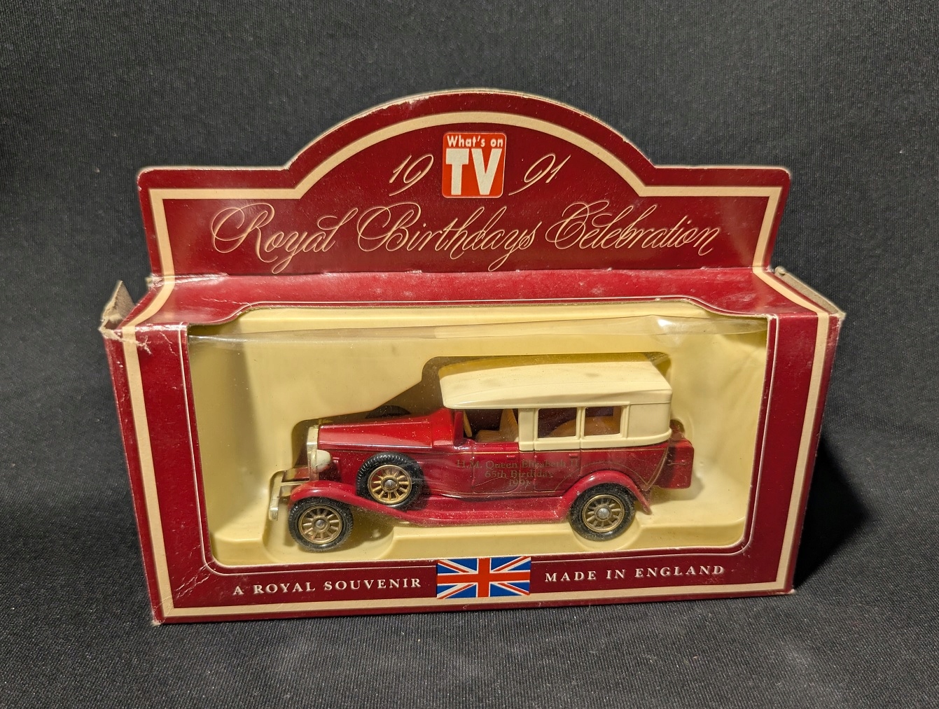 ROLLS ROYCE LANDAULET (1926) - LLEDO PROMOTIONAL MODELS - ROYAL SOUVENIR