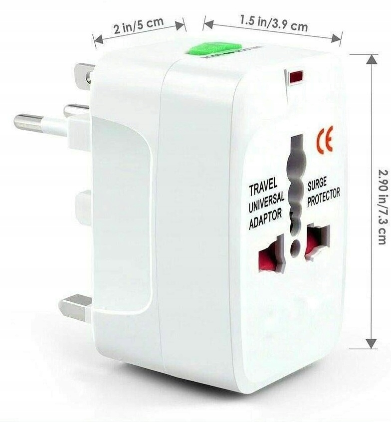 Adapter Przejściówka Podróżna Wtyczka Angielska Gniazdka UK USA EU Świat Marka Matisto