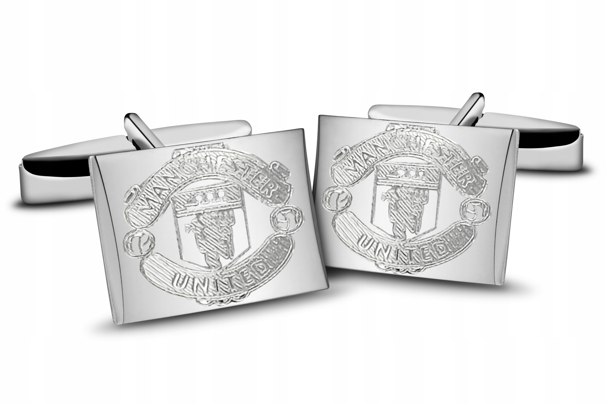 Sponky Manchester United stříbro 925, sport