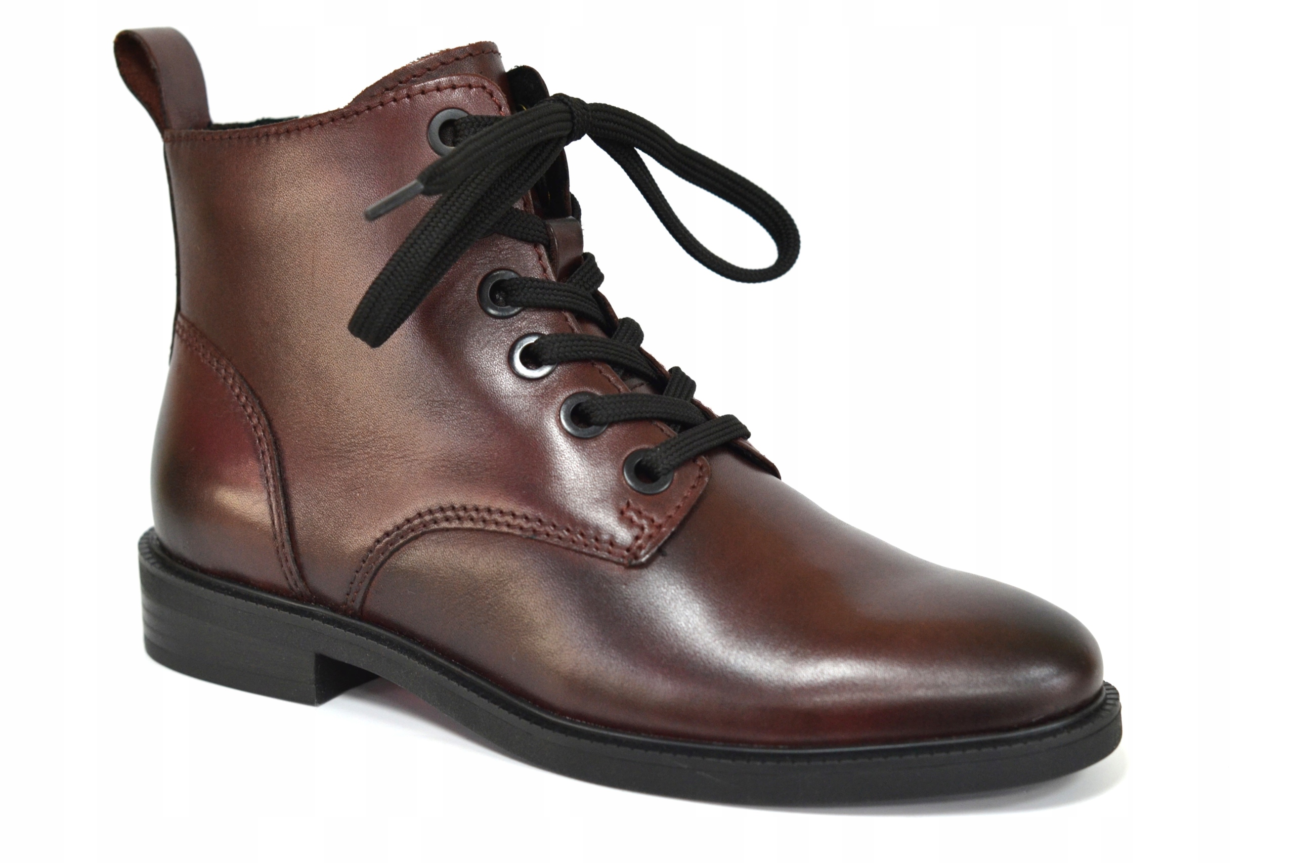 Vínové kotníkové Kotníkové Boty Marco Tozzi 25101-45 Vel. 37