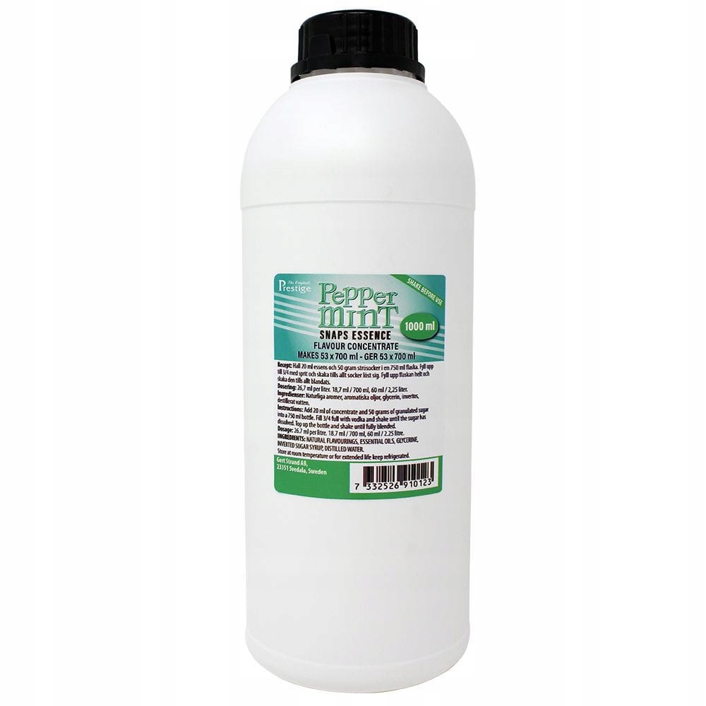 Zaprawka Prestge Pepper Mint Shot 1L biała mięta