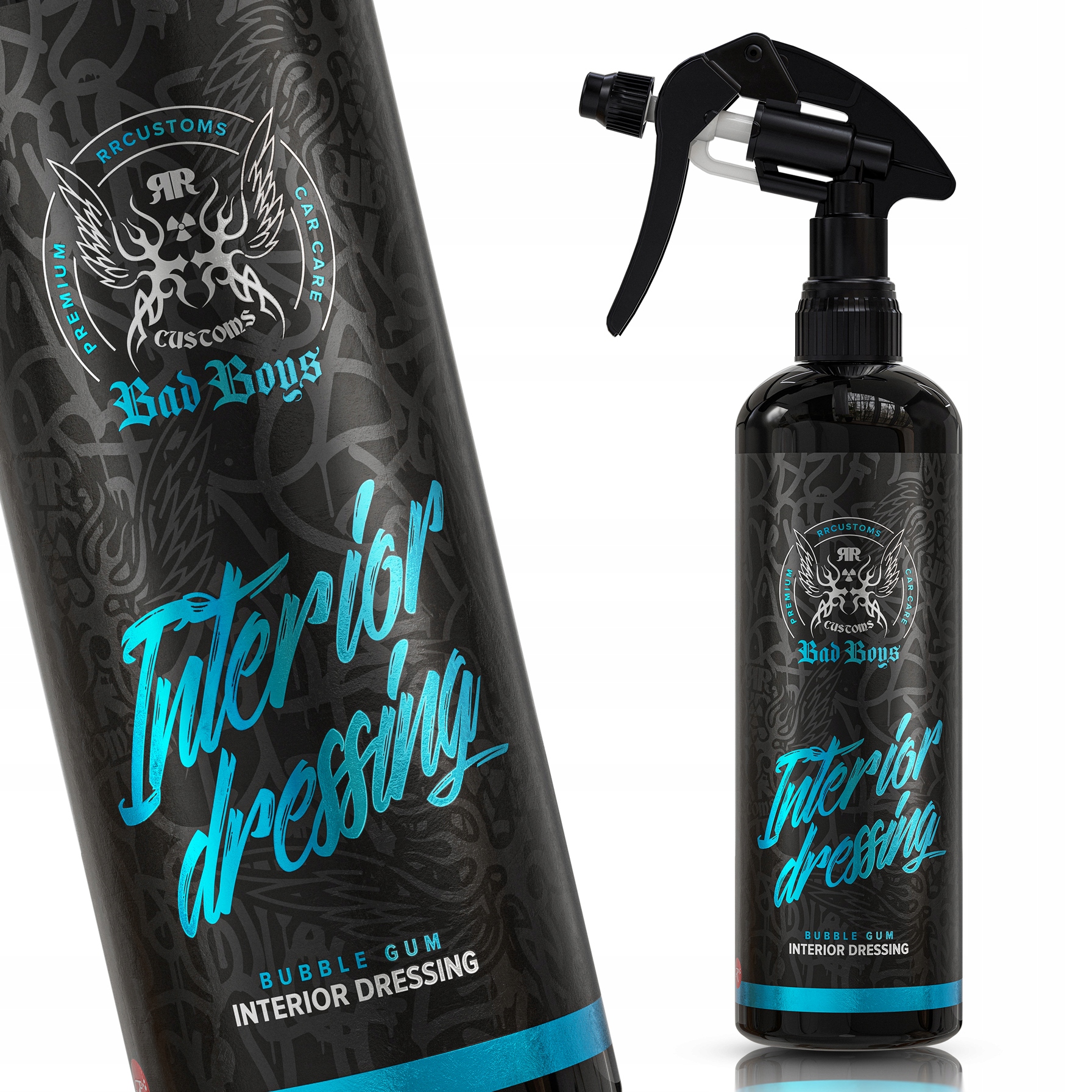 Rr Customs BadBoys Interior Dressing Bubble Gum 500ml Dressing do plastików
