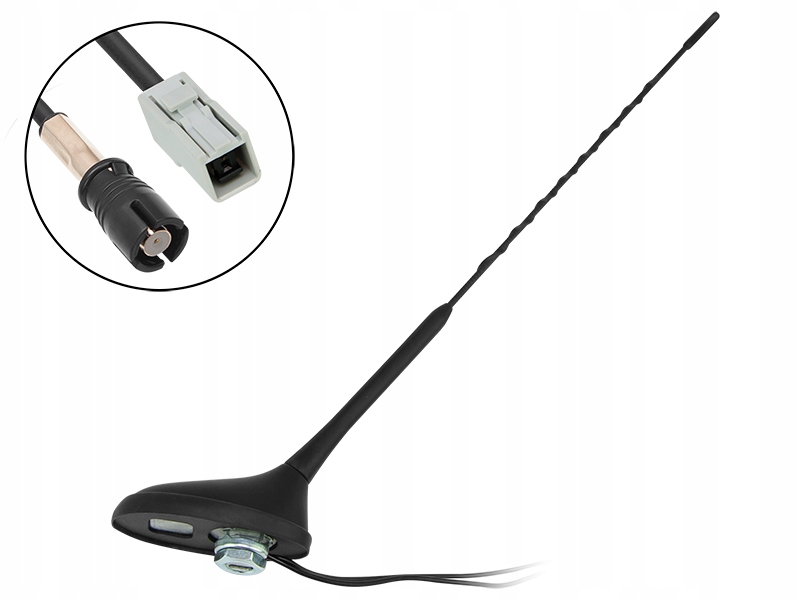 Автомобильная антенна GPS / FM / AM мачта 40 см кофе