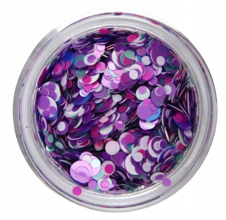 

Claresa Pyłek Confetti 7 Purple