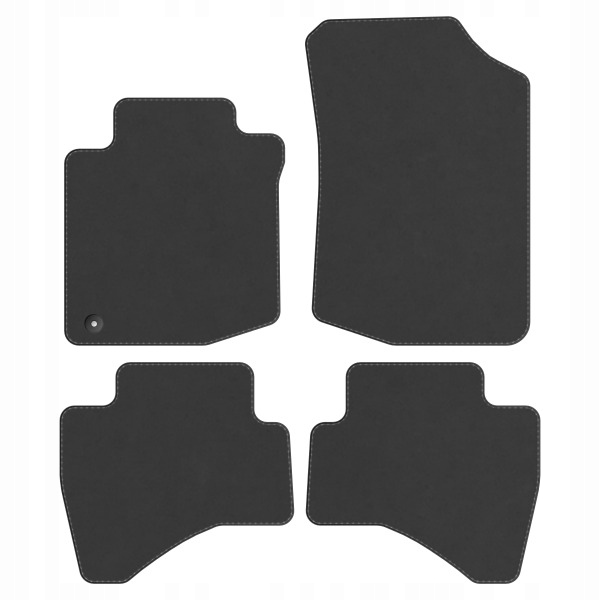 Toyota Aygo I 2005 2008 velurové koberce Grafit Alps
