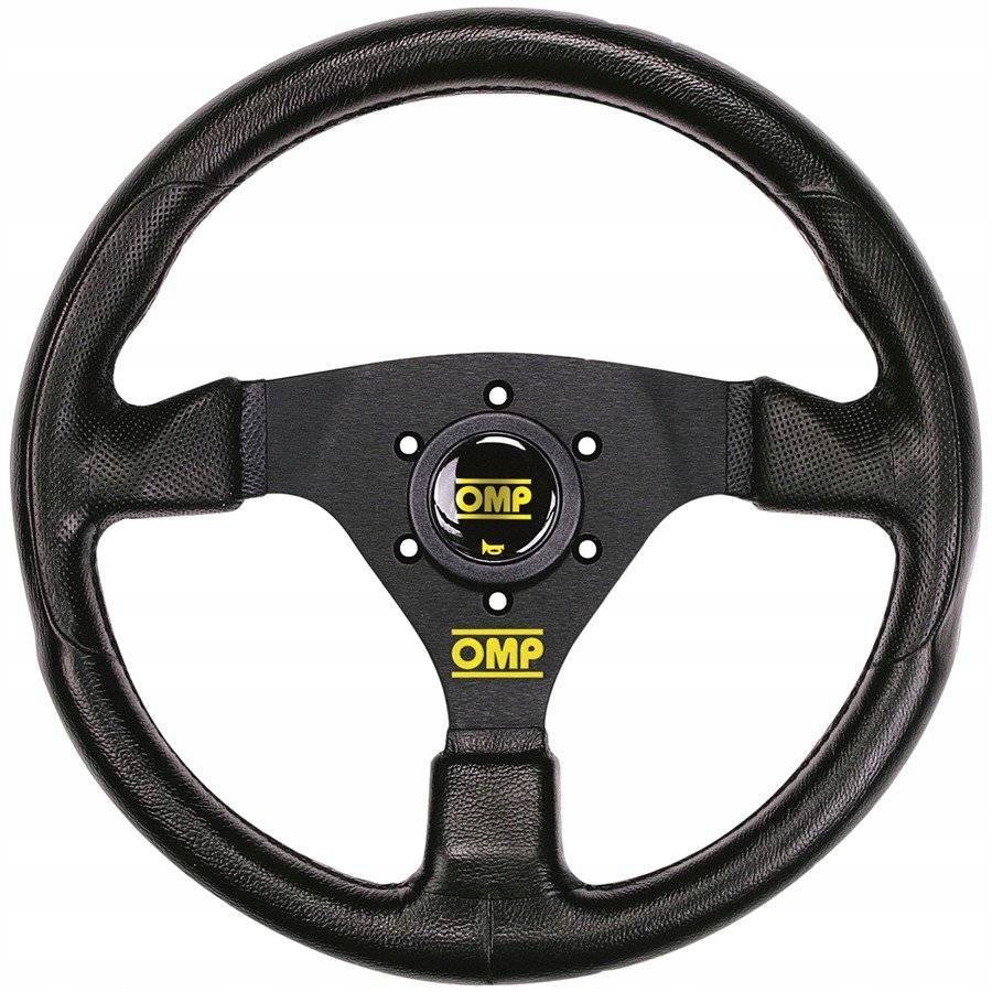 Tuningový 330 mm plochý volant Omp Racing Gp