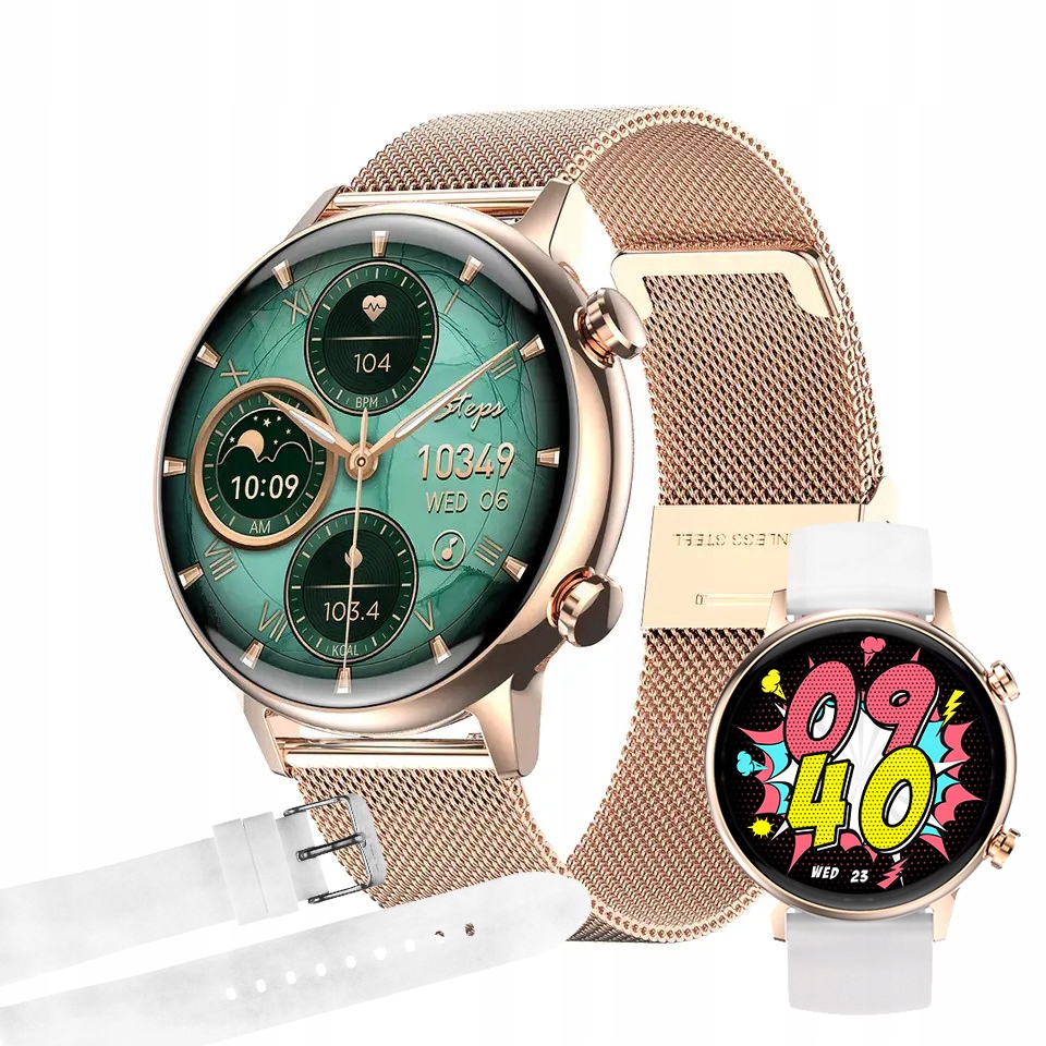 Chytré Hodinky Rozhovory Pl Růžové Zlato Set