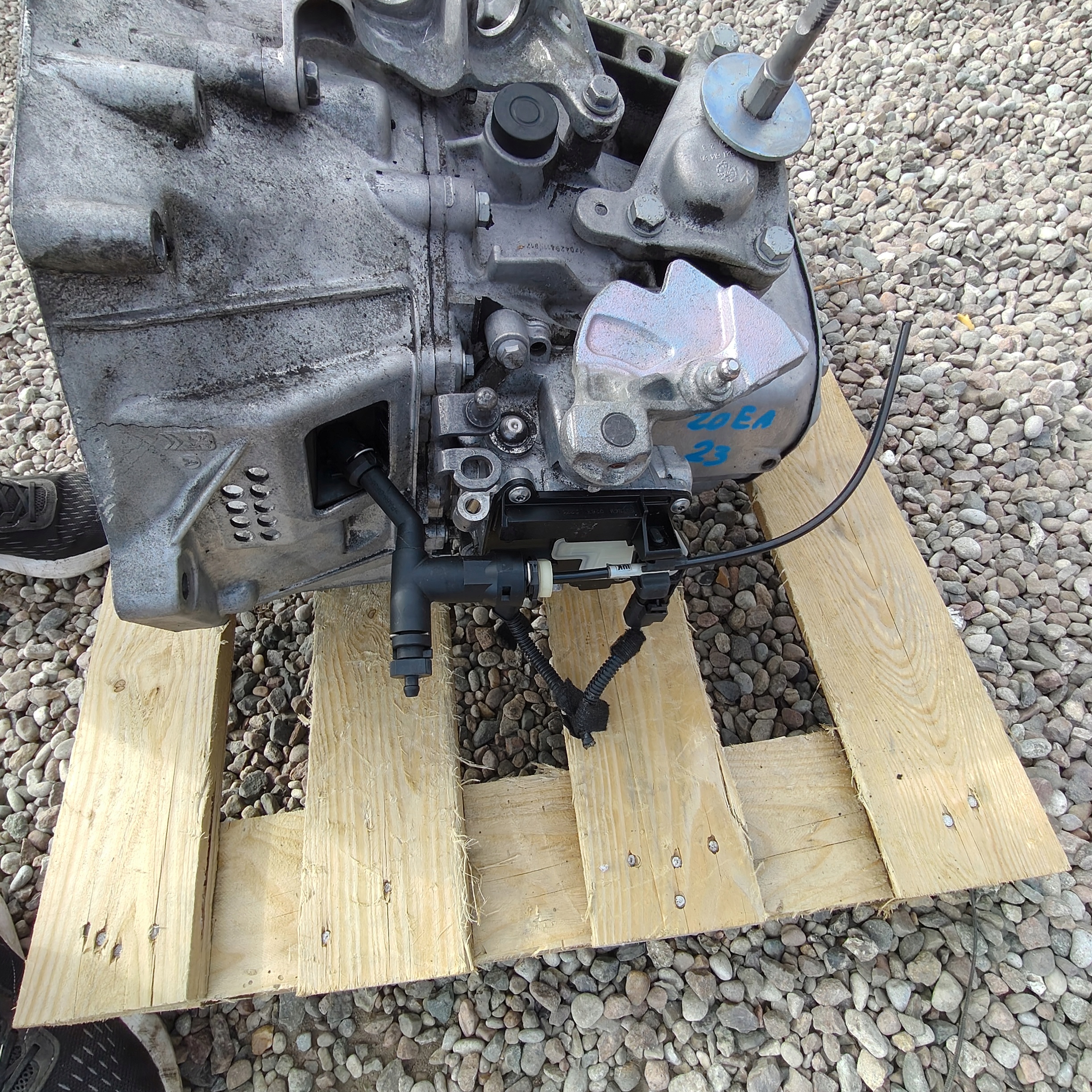 gearbox, manual PSA 1.6 20ea23