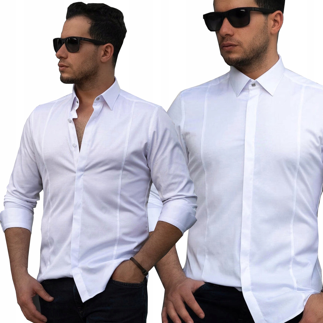 Pánská košile Elegantní Klasická Svatba Svaté Přijímání Neformální Svatební Hostina