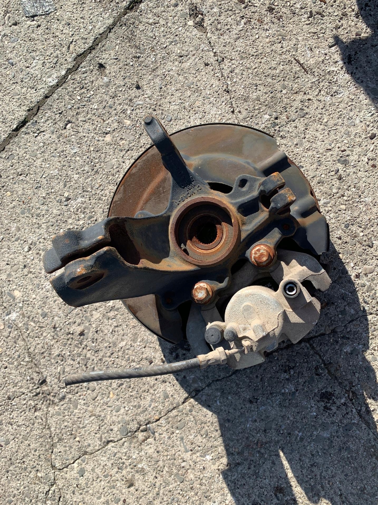 # swing caliper right front FORD FOCUS MK3