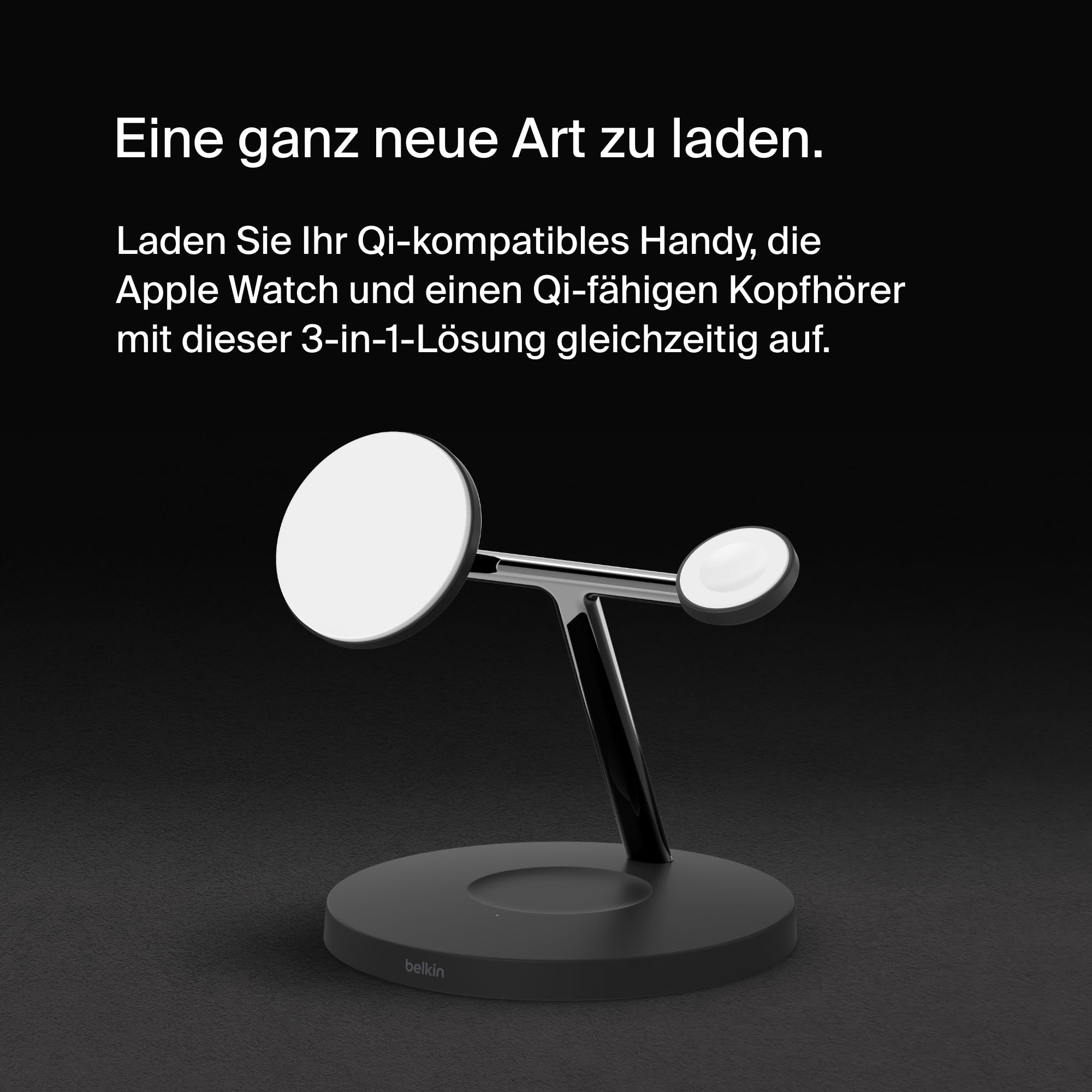 BELKIN BoostCharge Pro 3w1 Ładowarka: iPhone, Apple Watch, AirPods — miniatura 2